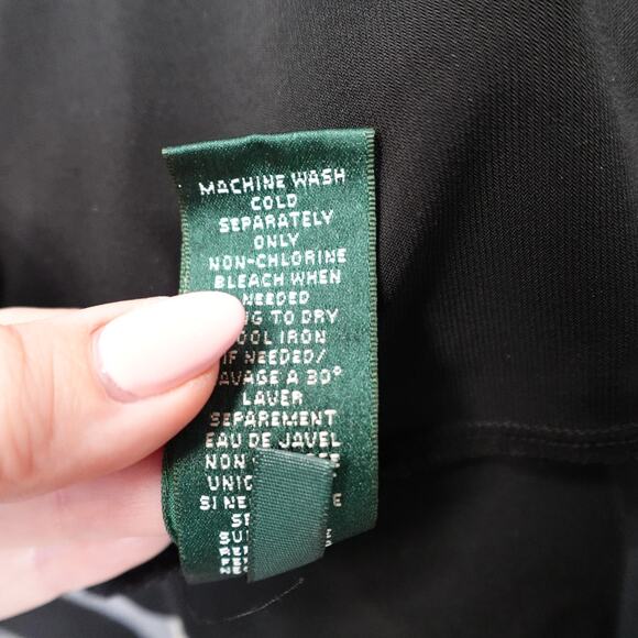 Ralph Lauren Dress Womens 18W Jersey Sheath Midi Bit Bridle Chain Equestrian - Picture 5 of 10